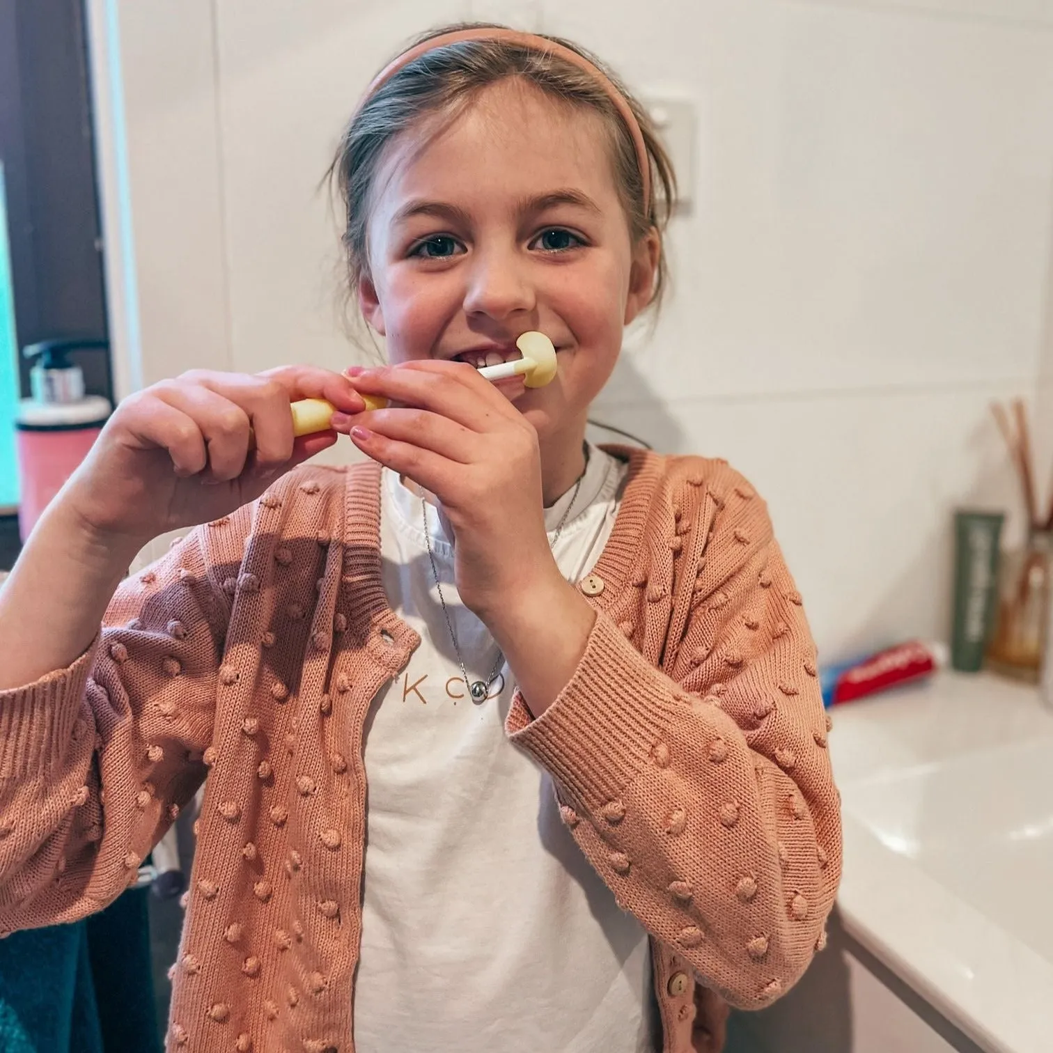 Three-Sided Sensory Toothbrush