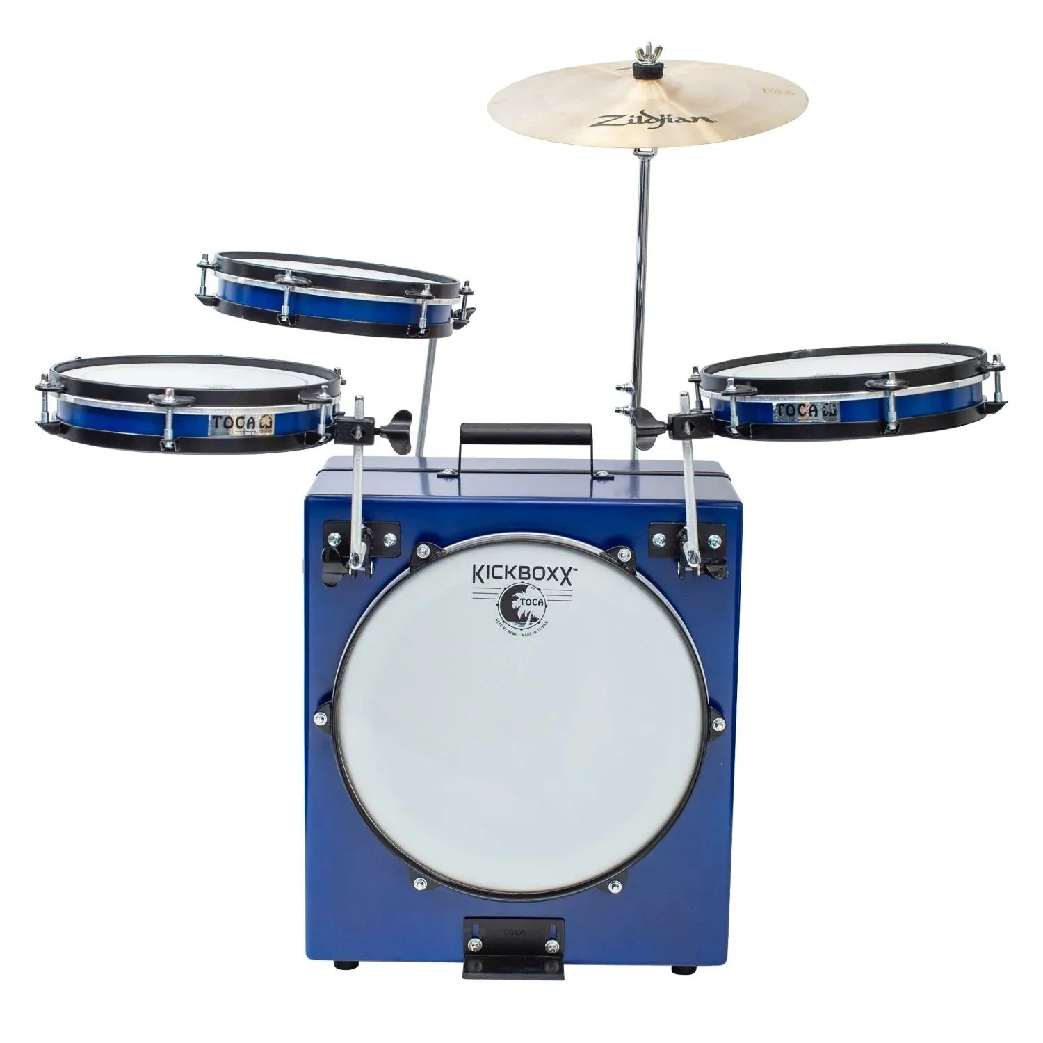 TOCA Kickboxx Suitcase Travel Portable Drum Set