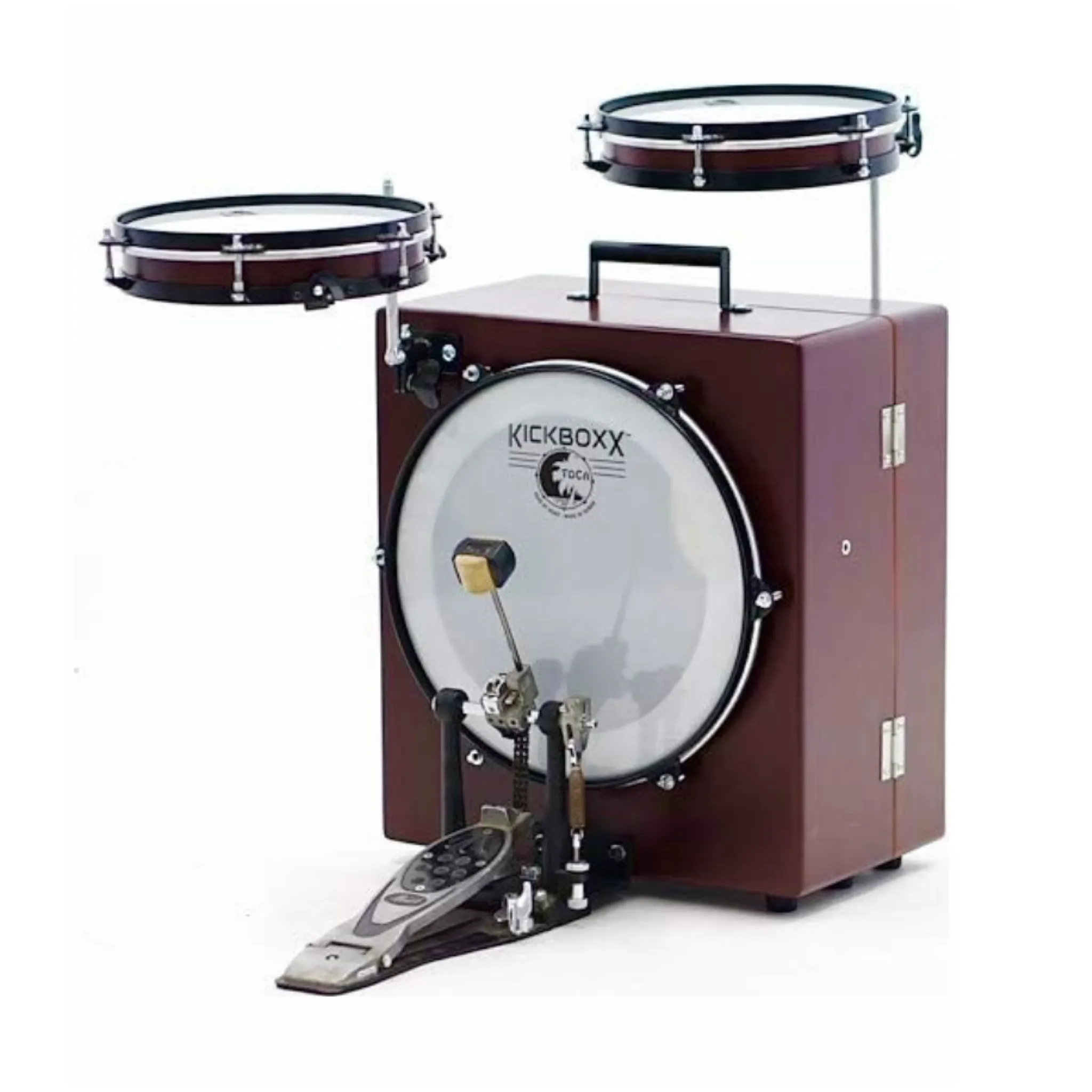 TOCA Kickboxx Suitcase Travel Portable Drum Set