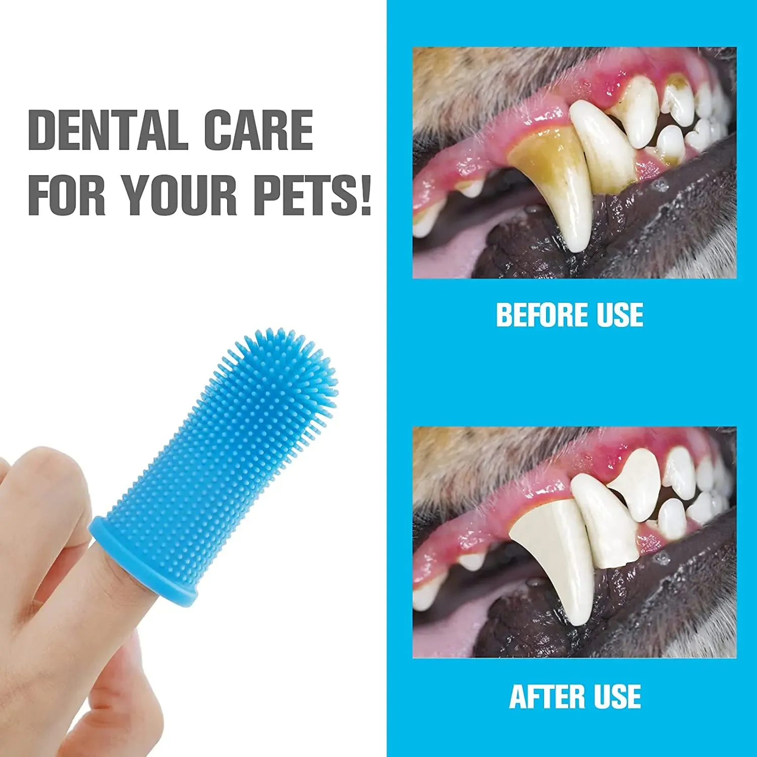 ToothiePaws - Super Soft Dog Toothbrush