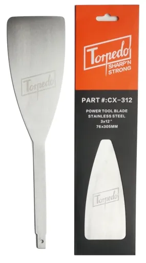 TORPEDO Windshield Express Removal Blade Autoglass Tool, 3 X 12 inch