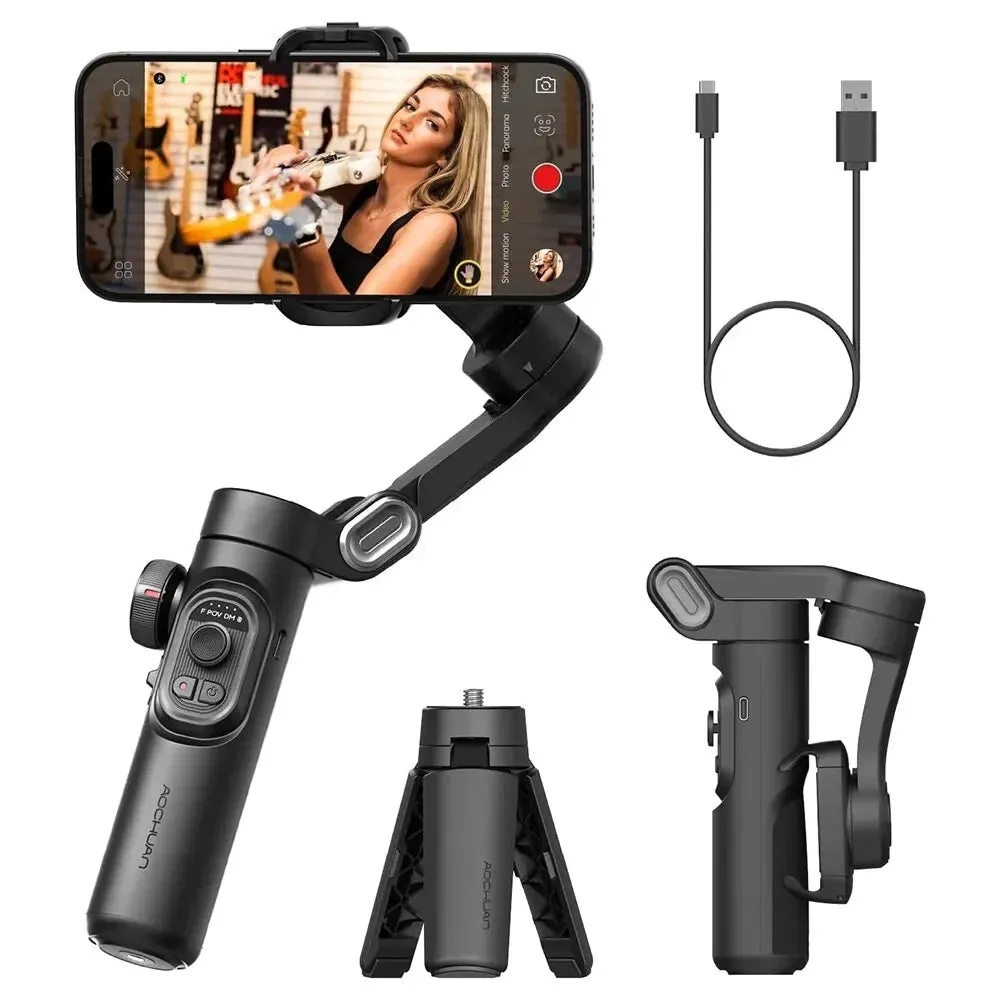 Tp-C 3-Axis Handheld Gimbal – Smooth, Professional Smartphone Stabilization