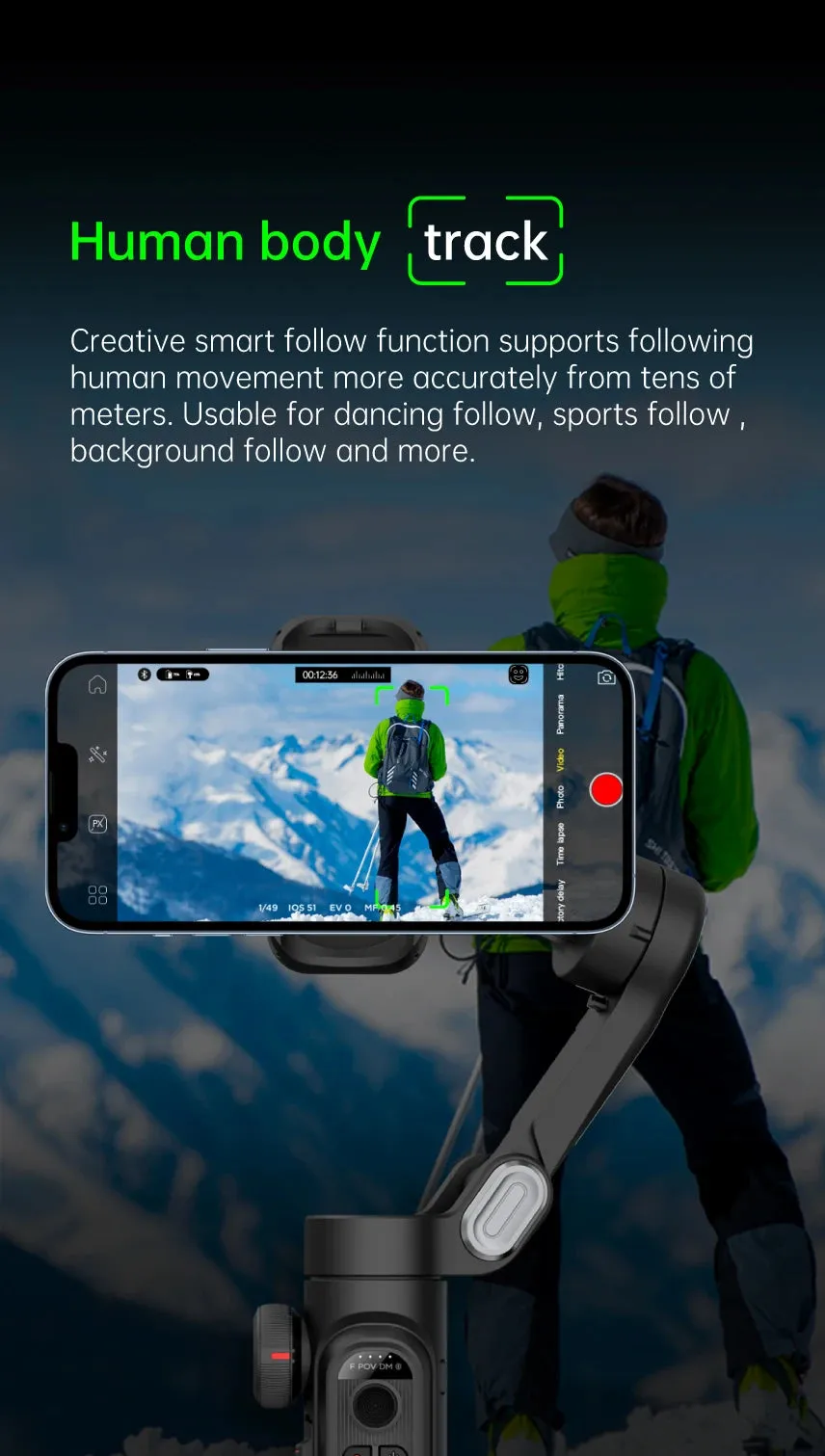 Tp-C 3-Axis Handheld Gimbal – Smooth, Professional Smartphone Stabilization