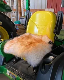 Tractor Seat Sheepskin Buttpad™