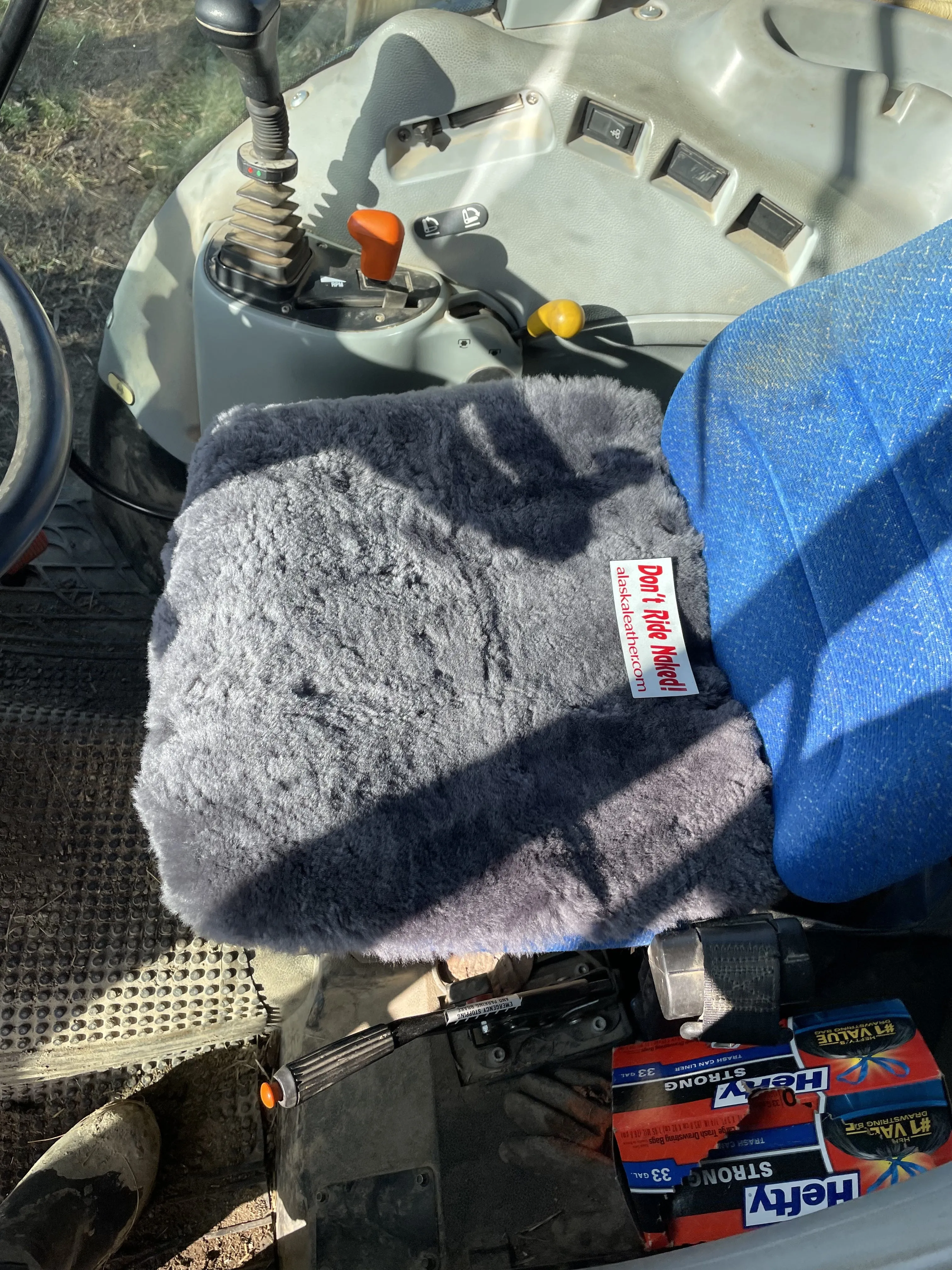 Tractor Seat Sheepskin Buttpad™