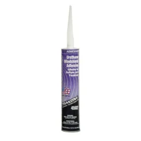 TRANSTAR® 4502 Windshield Adhesive, 11 oz Cartridge, Paste, Black, 24 to 36 hr Curing