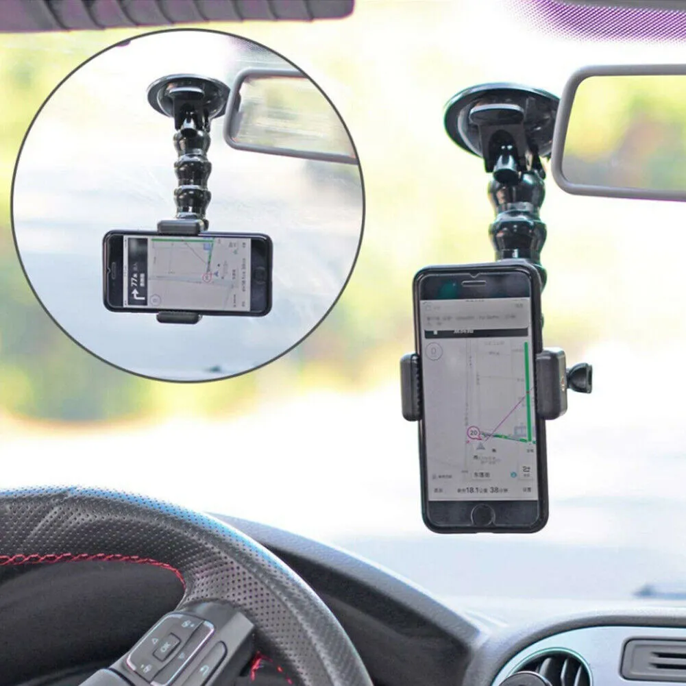 US 2-4 Pack Flexible Gooseneck Extension Suction Cup Car Mount Holder Gopro Hero