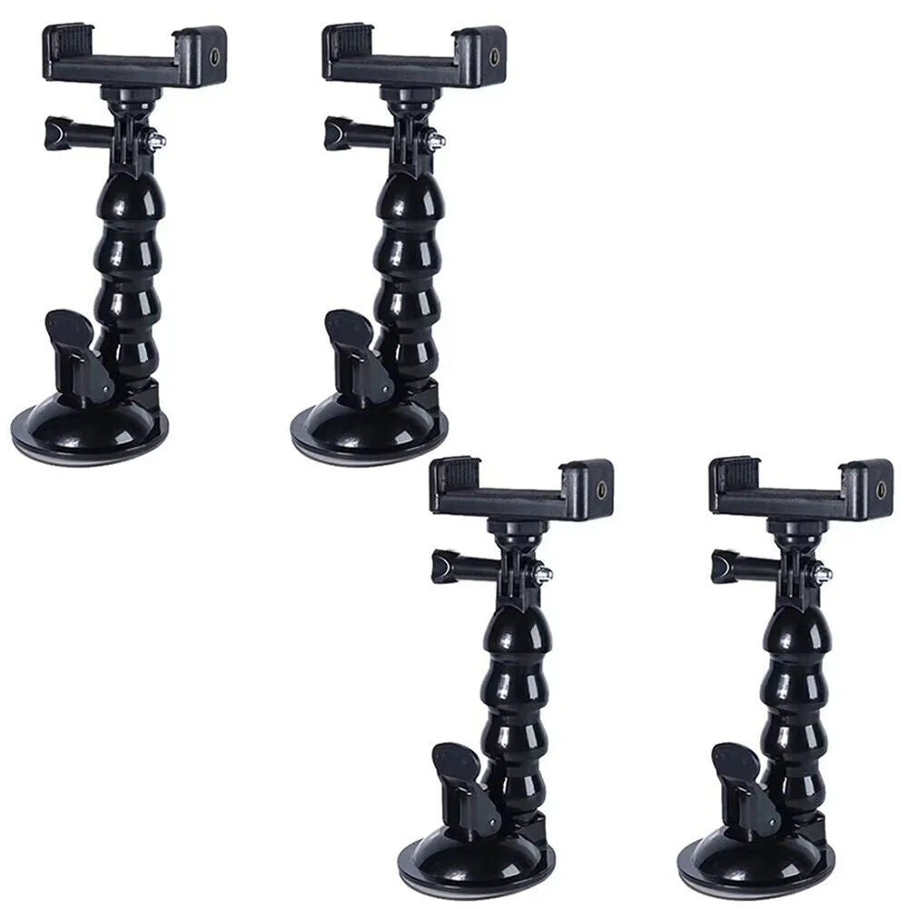 US 2-4 Pack Flexible Gooseneck Extension Suction Cup Car Mount Holder Gopro Hero