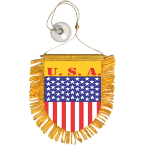 USA Mini Car Banner