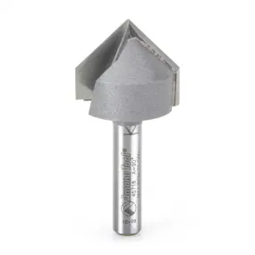 V Groove Router Bit | 90°x 7⁄8 Dia x 5⁄8 x 1⁄4" Shank | 45718 | 738685857182