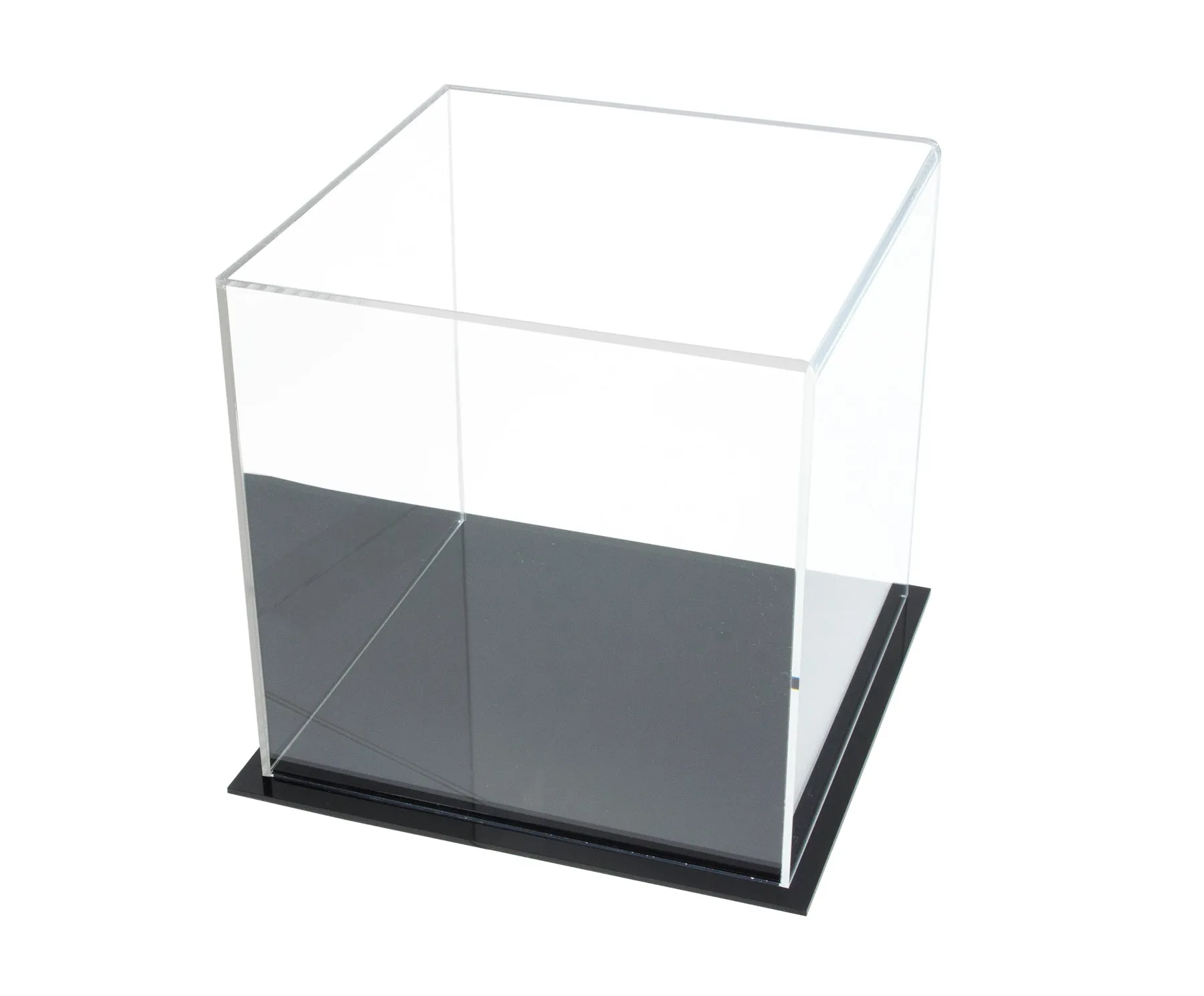 Versatile Acrylic Display Case, Cube, Dust Cover or Riser 8" x 8" x 8" (A059/V32)