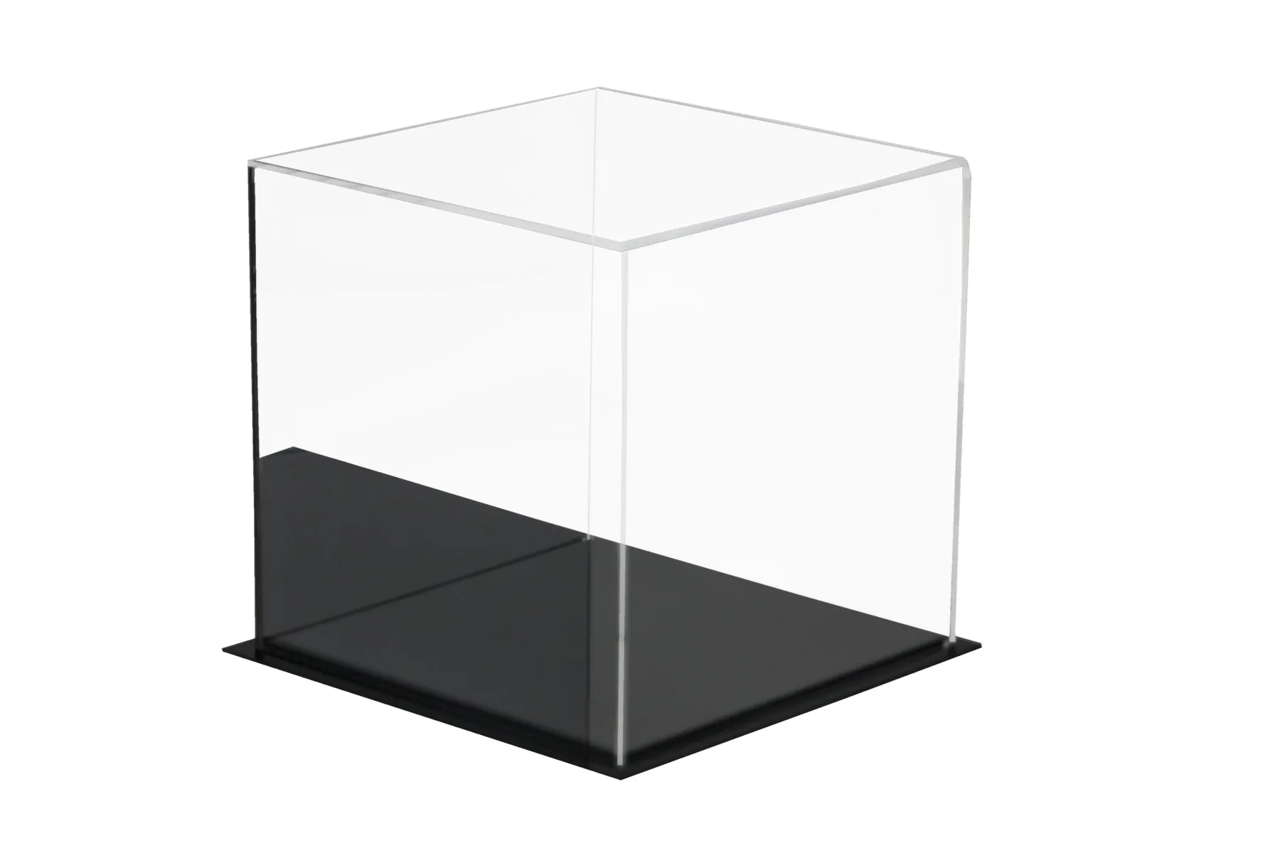 Versatile Acrylic Display Case, Cube, Dust Cover or Riser 8" x 8" x 8" (A059/V32)