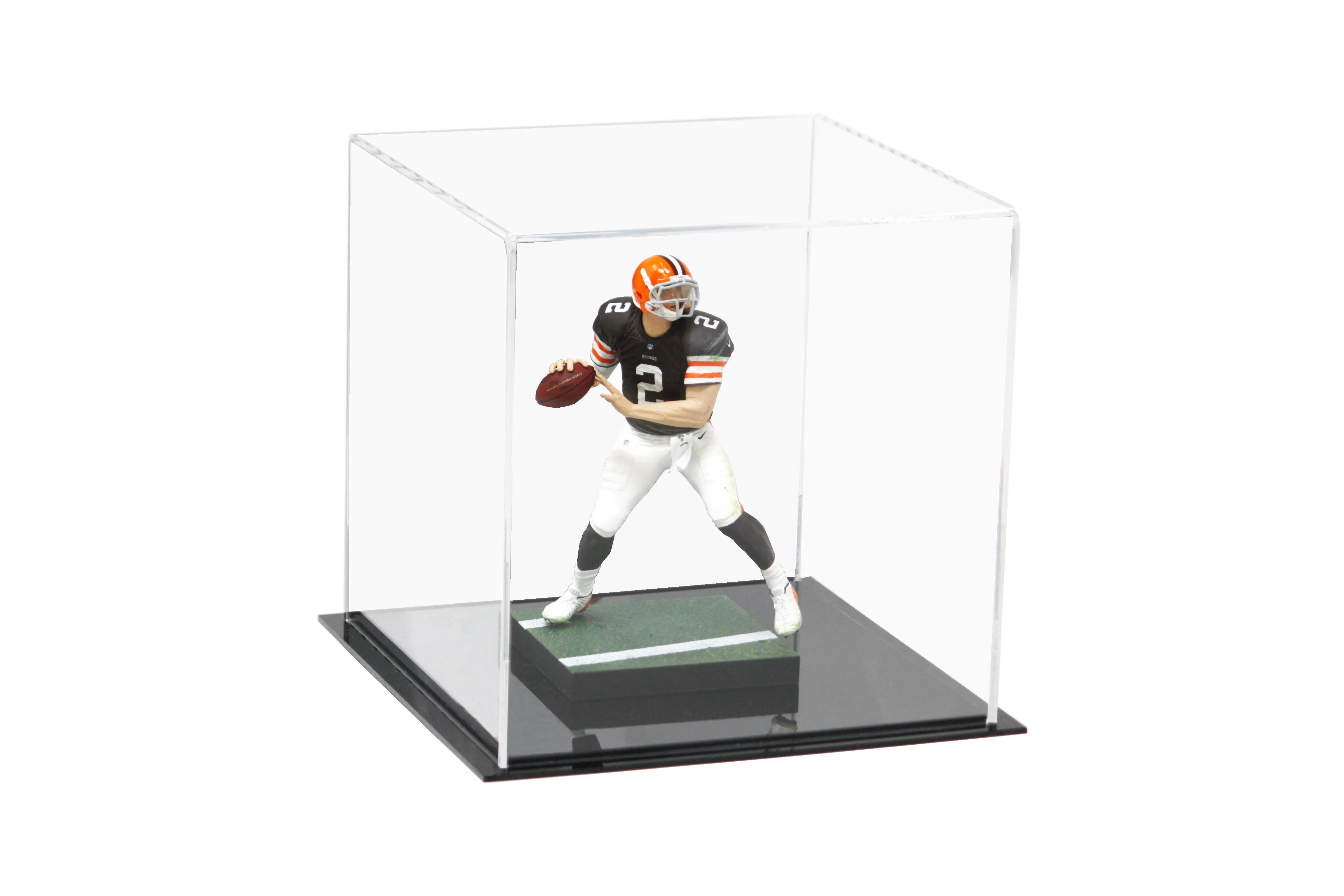 Versatile Acrylic Display Case, Cube, Dust Cover or Riser 8" x 8" x 8" (A059/V32)