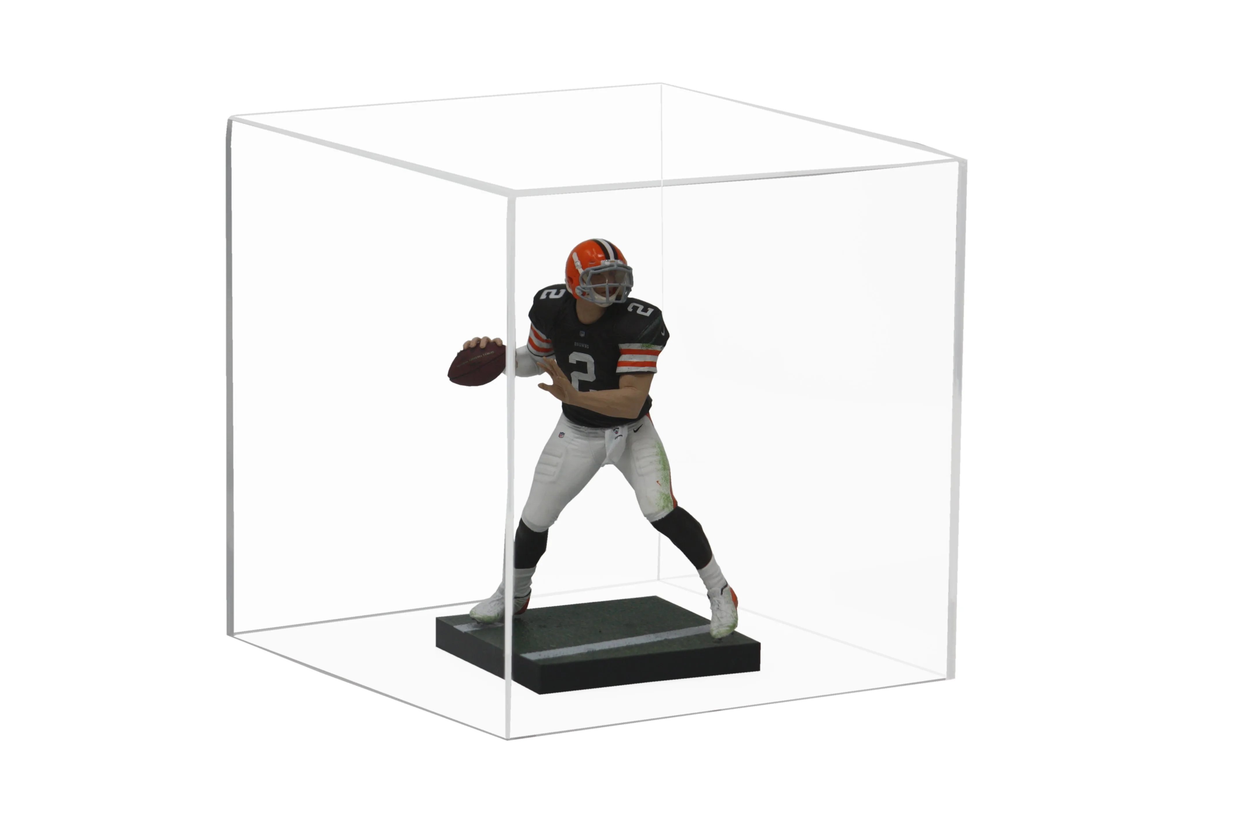 Versatile Acrylic Display Case, Cube, Dust Cover or Riser 8" x 8" x 8" (A059/V32)