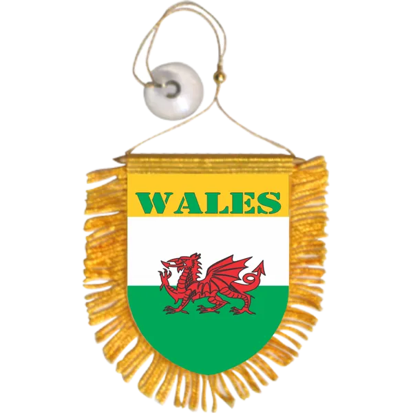 Wales Mini Car Banner