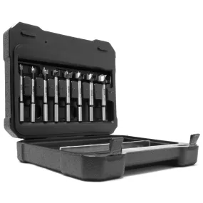 WEN FB3508 8-Piece Forstner Bit Set with Carrying Case