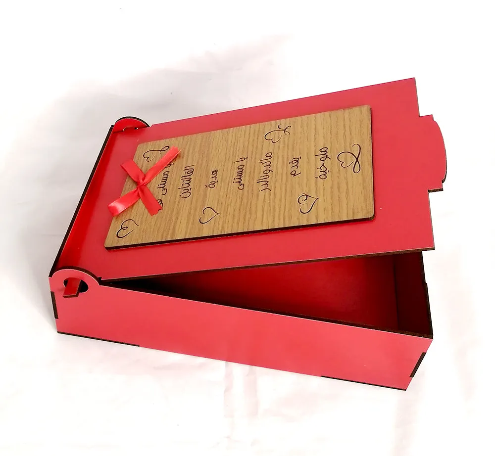 Wooden box (يا مستنى فى الفالنتيان هدينة)