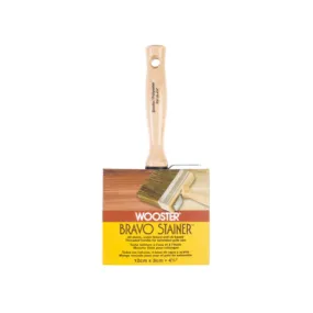 Wooster Brush Bravo Stainer™ Bristle/Poly Brush  5-1/2"