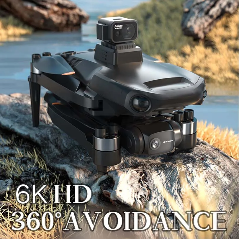 X38 Pro Drone 3-Axis Gimbal 6k HD Camera Aerial Photography Obstacle Avoidance Brushless Foldable Quadcopter