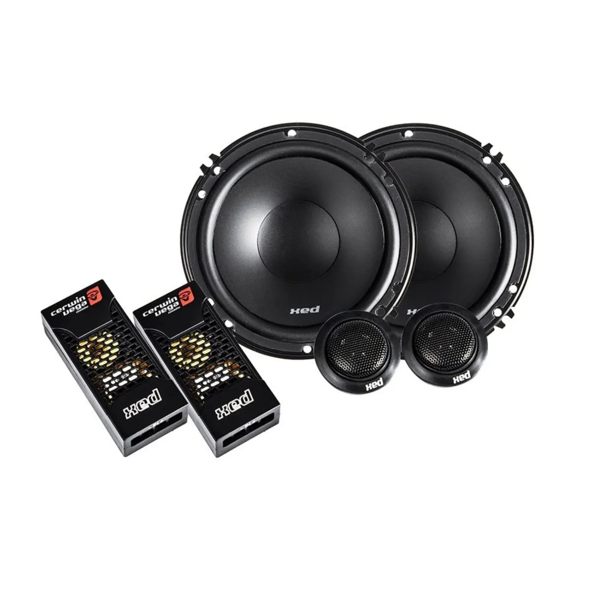 XED Series 6.5" 2-Way Component Speaker Set - XED650C