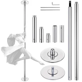 Yescom 10' Spinning Dance Pole Kit Removable D45mm